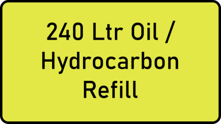 240 Litre REFILL For 240 Litre Spill Kit (Complete) NO BIN
