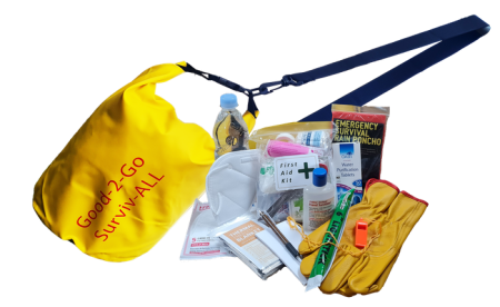 The economy - Good-2-Go 1 Person personal Survival / Civil Defence Kit,
