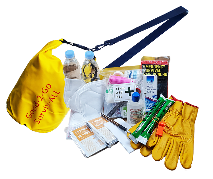 The economy - Good-2-Go 2 Person personal Survival / Civil Defence Kit,