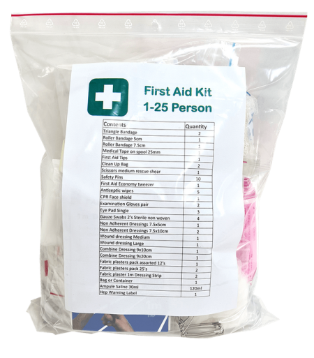 First Aid Kits – Office Range 1-25 Refill (Complete)