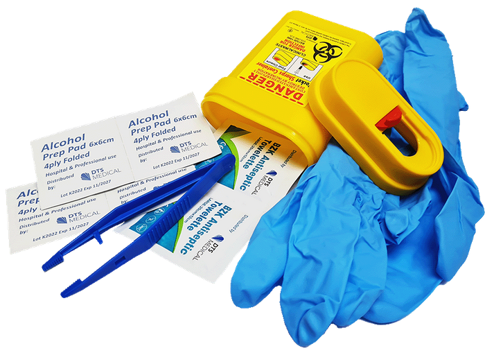 Sharps and Bio Hazard Waste Personal Containment Kit Has 3 x PSCK001 Inside - Image 2