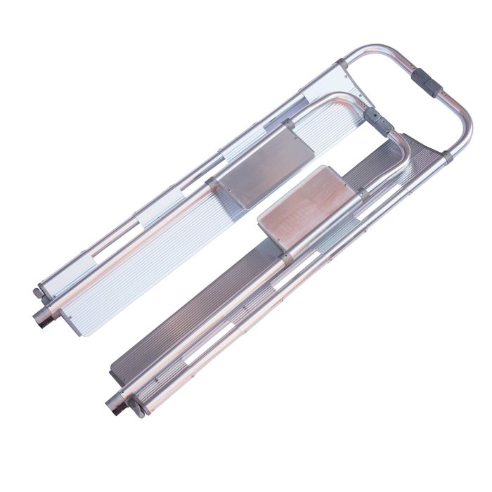 Adjustable Scoop Stretcher Aluminum with 2 Body Straps - Image 2