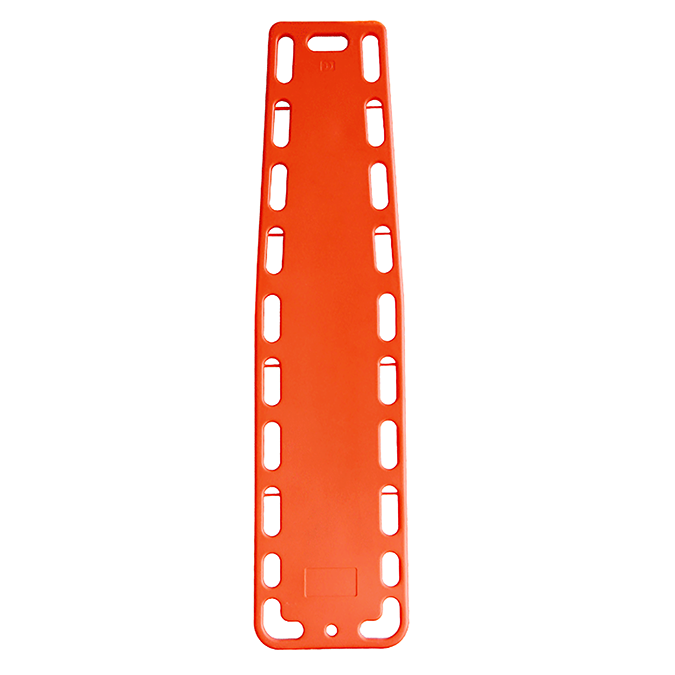 Patient Backboard A with Straps Lightweight Durable Plastic