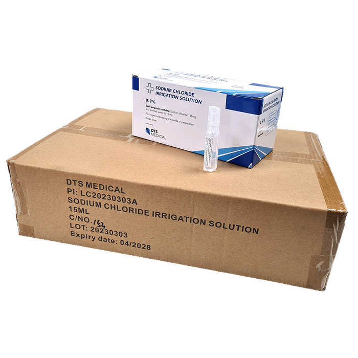 Saline 15ml Ampoules CARTON OF 300