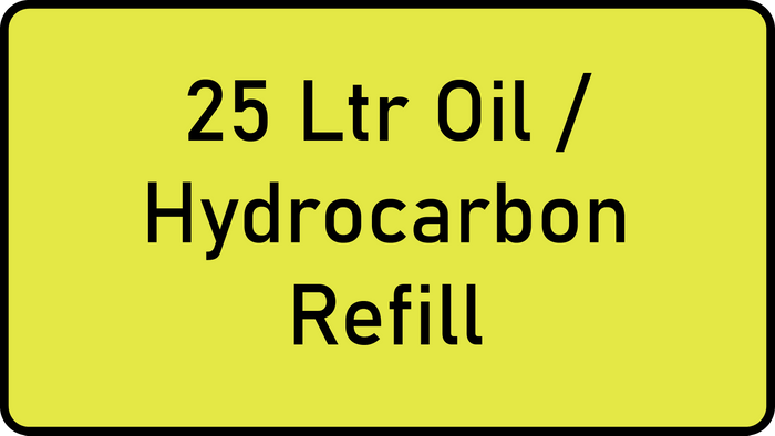 25 Litre REFILL For 25 Litre Oil / Hydrocarbon Spill Kit (Complete) NO CARRY BAG