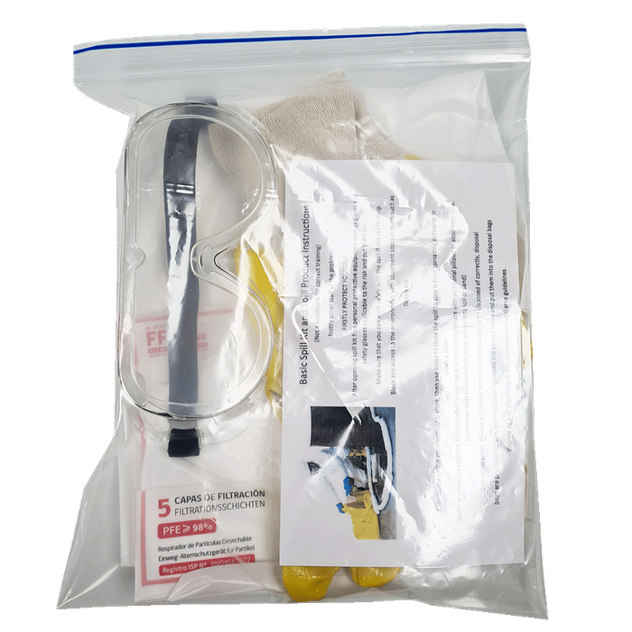Spill Kit Accessory Pack (PPE & Clean-Up Essentials) - Image 2