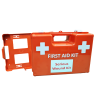 Serious Wound, Portable Trauma First Aid Kit, In Orange Wall Mountable, First Aid Box