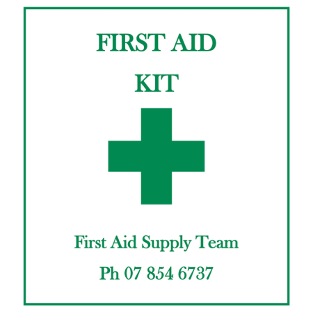 First Aid Supply Team Hamilton First Aid Sticker