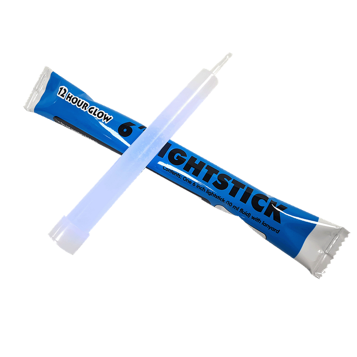 Light Stick Neon Blue 6 Inch - picture taken in light so item does not correctly show how bright it is - up to 12 hours