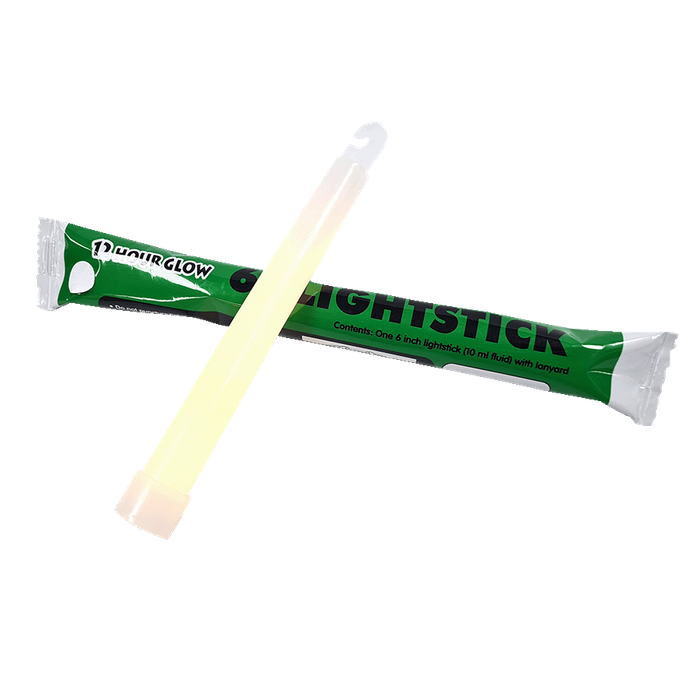 Light Stick Illuminous White 6 Inch - picture taken in light so item does not correctly show how bright it is - up to 12 hours