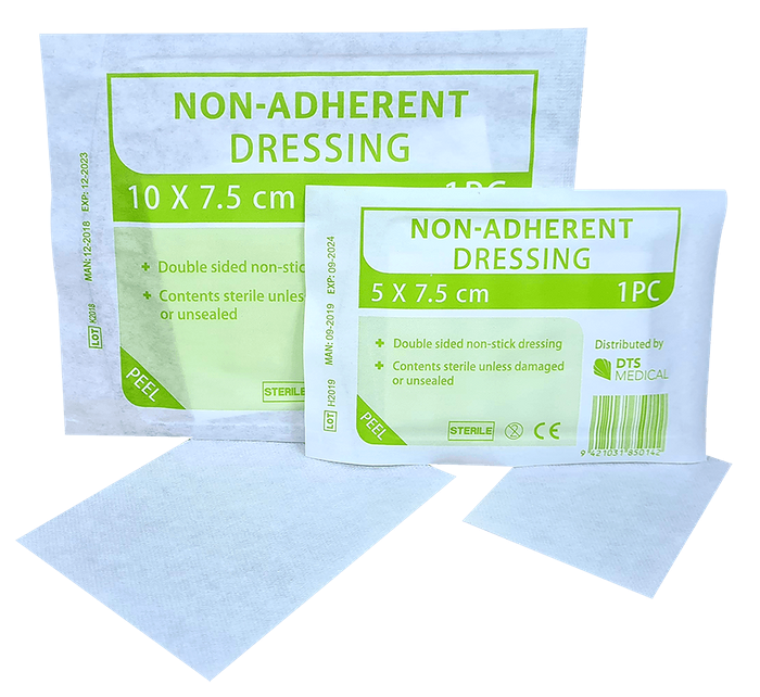 Non Adherent Dressings 7.5cmx5cm Sterile Single - Image 3