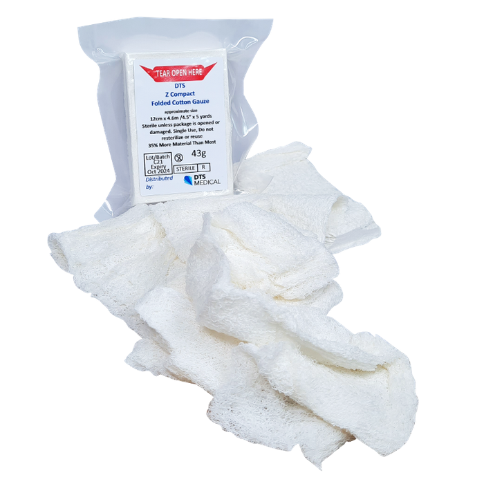 Military Gauze Z Fold X Large Pack