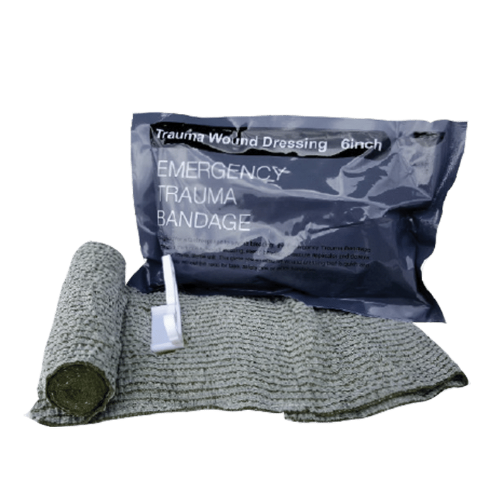 Military Israeli Style Wound Trauma Dressings Single Sterile 15cm Wide