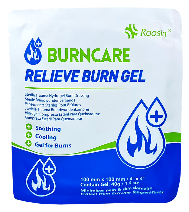 Burn Dressing Gel Soaked Dressing 10x10cm Sterile