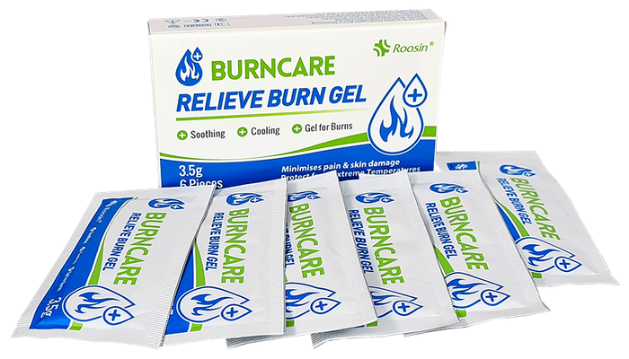 Burn Gel Sachets 3.5g Each Sterile Box of 6