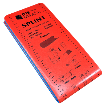 Mouldable Splint / Flexi Splint, 90 cm × 11 cm. Forms into U-Shape, Becomes Rigid. Can Be Cut to Size