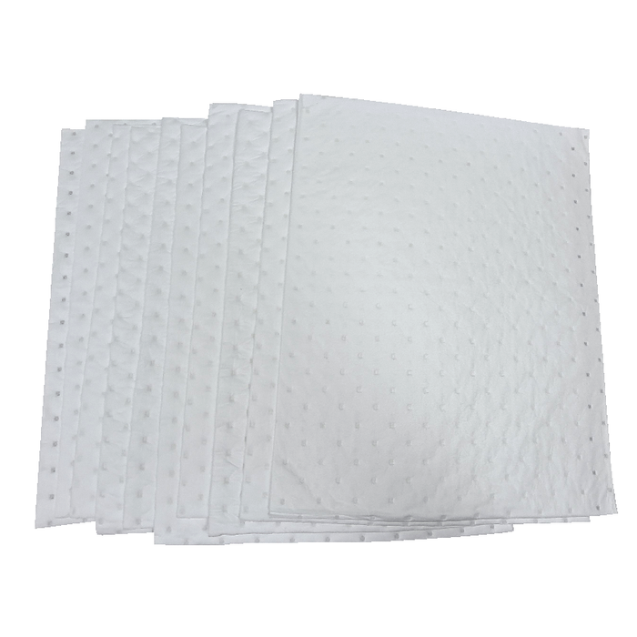 Heavy Weight Oil / Hydrocarbon absorbent Pads 40x50cm 10 Pack