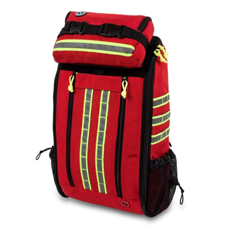 Large Basic Life Support Medical Back Pack - Quick Access Opening System Approx. 1.93Kg 31x50x12cm 18L Red & Hi Viz PLEASE NOTE PRICE CAN CHANGE WITHOUT NOTIFICATION ON THIS ITEM
