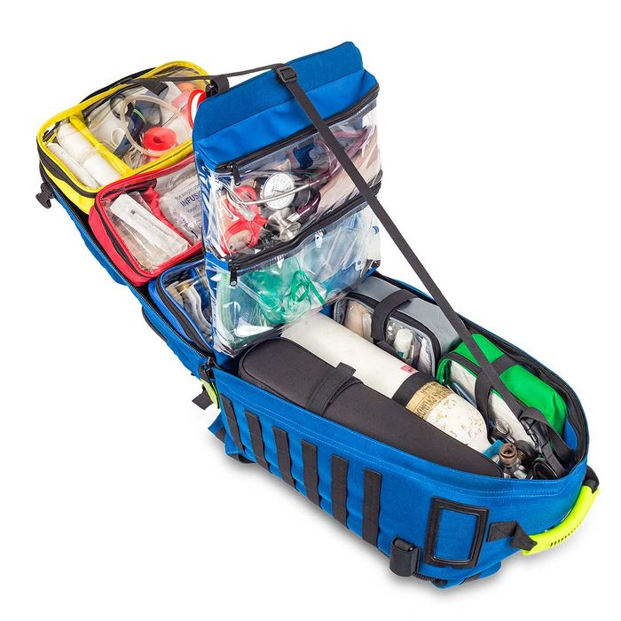Large Paramedic Rescue Back Pack Approx. 3.20Kg 31x47x22.5cm, 32.7L Royal Blue PLEASE NOTE PRICE CAN CHANGE WITHOUT NOTIFICATION ON THIS ITEM - Image 2