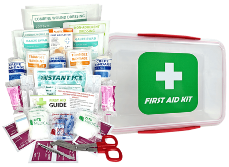 Early Child Care First Aid Kit Medium - Plastic Lunch Box style