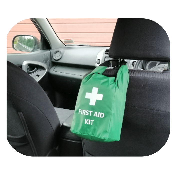 First Aid Bag Soft Pack, Green, Hang Bag, Quick Release Clip to hang handle - Image 3