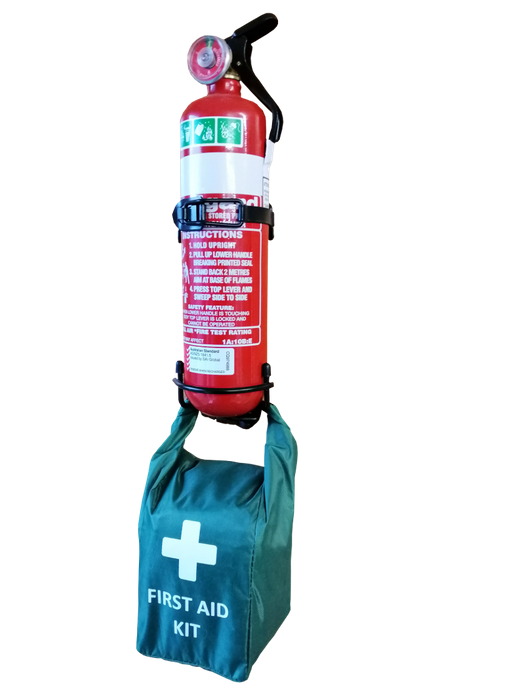 First Aid Bag Soft Pack, Green, Hang Bag, Quick Release Clip to hang handle - Image 4