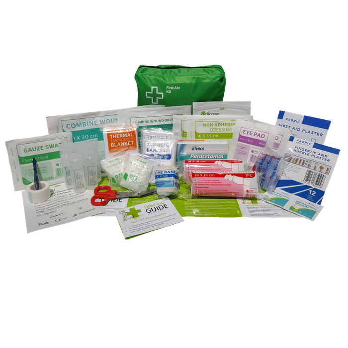 First Aid Kit Motor Sport with Velcro Straps