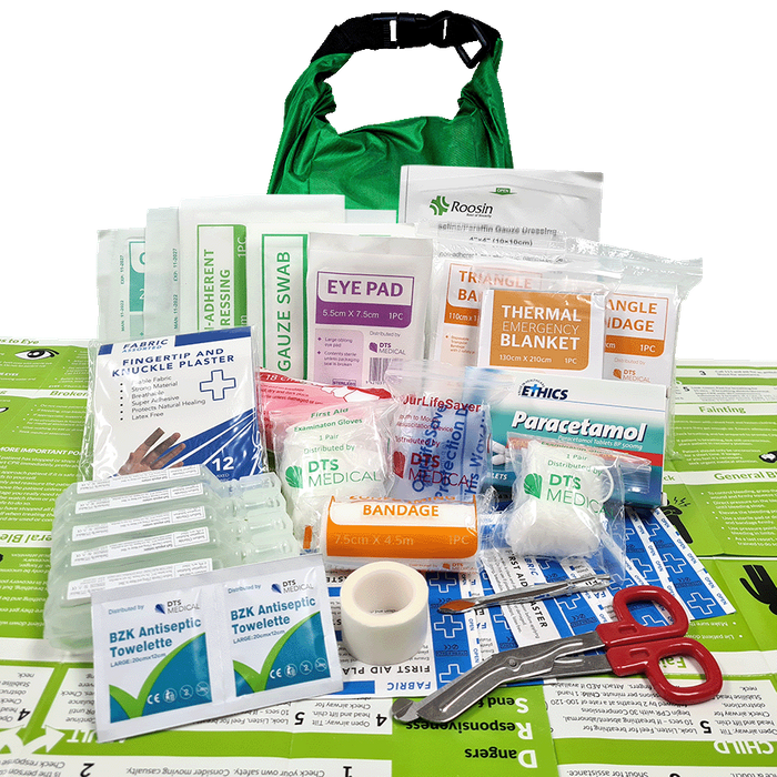 Motor Sport First Aid Kit in Hang Bag