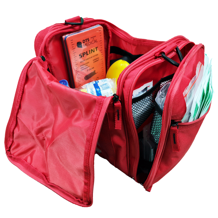 Sports Team First Aid Kit Premium Large Default Red Bag. Black or Navy if in stock
