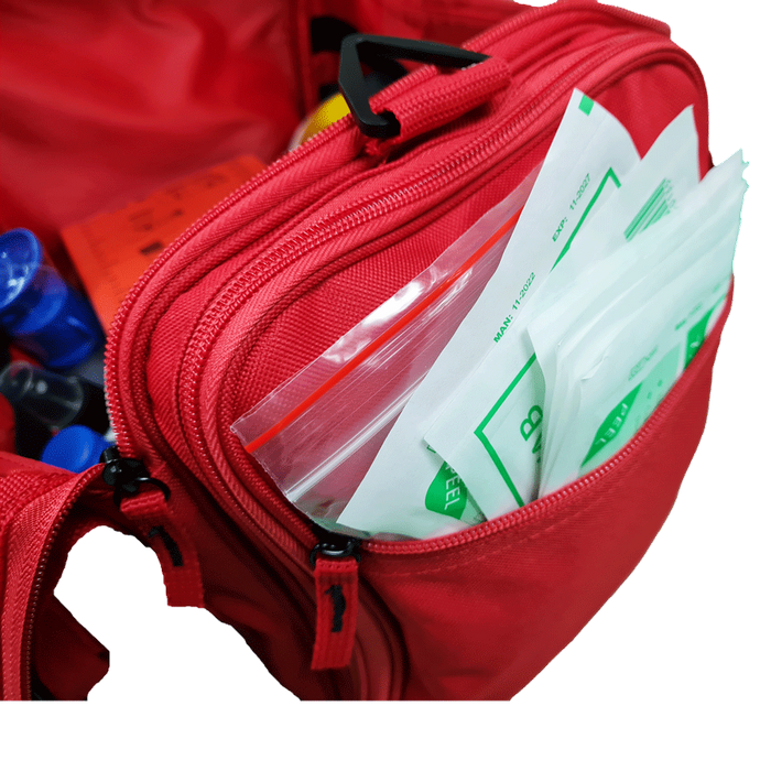 Sports Team First Aid Kit Premium Large Default Red Bag. Black or Navy if in stock - Image 5