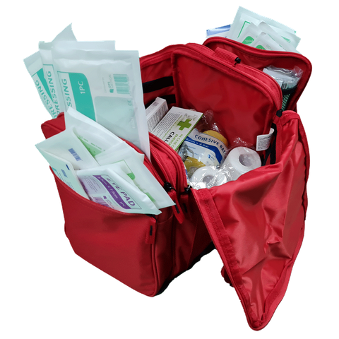 Sports Team First Aid Kit Premium Large Default Red Bag. Black or Navy if in stock - Image 4