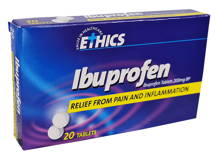 Ibuprofen 200mg - Pain Relief 20's capsules