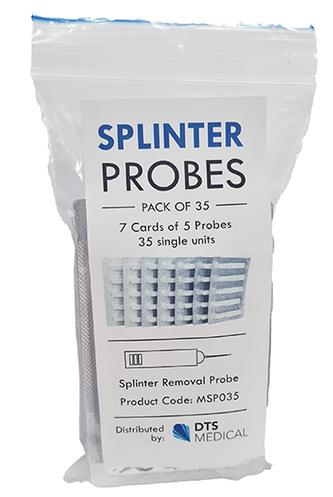 Splinter Removal Probes, Sterile, Individually Foil Sealed First Aid, 7 Cards of 5 = 35 per Pack - Image 2