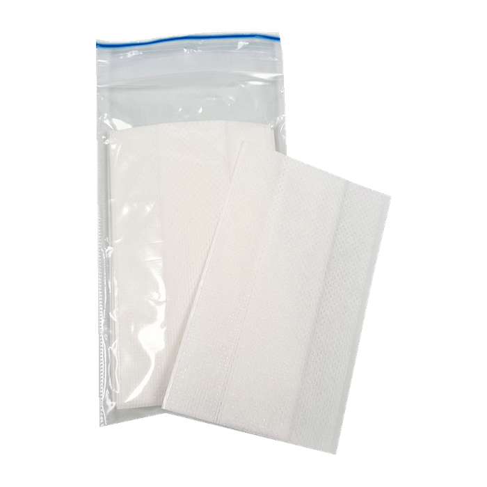 Non Woven Dressing Strip Plasters 10cm x 6cm Strip 10 per Bag