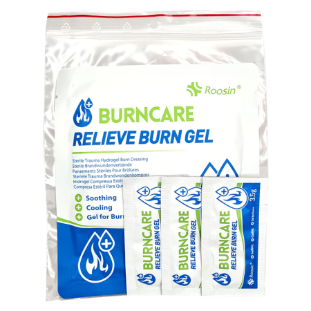 Burn Gel Items Add to Kit Pack 1 x (10x10cm) + 3 Sachets Sterile