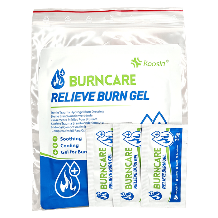 Burn Gel Items Add to Kit Pack 1 x (10x10cm) + 3 Sachets Sterile