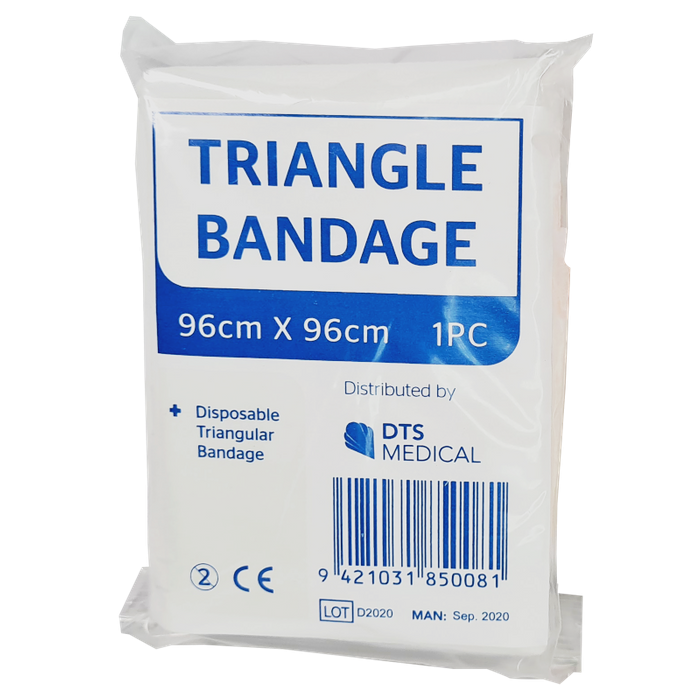Triangle Bandage Disposable Medium NO safety pins