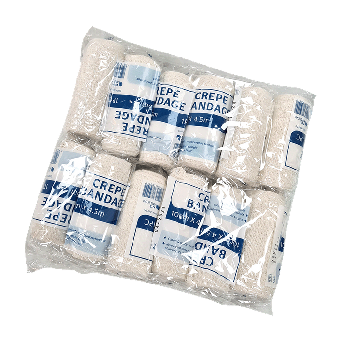 Crepe Bandage 10cm Sleeve of 12