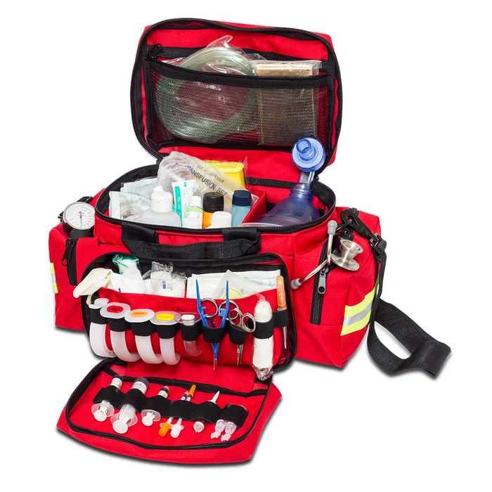 Light Emergency First Aid Bag, Red PLEASE NOTE PRICE CAN CHANGE WITHOUT NOTIFICATION ON THIS ITEM - Image 2